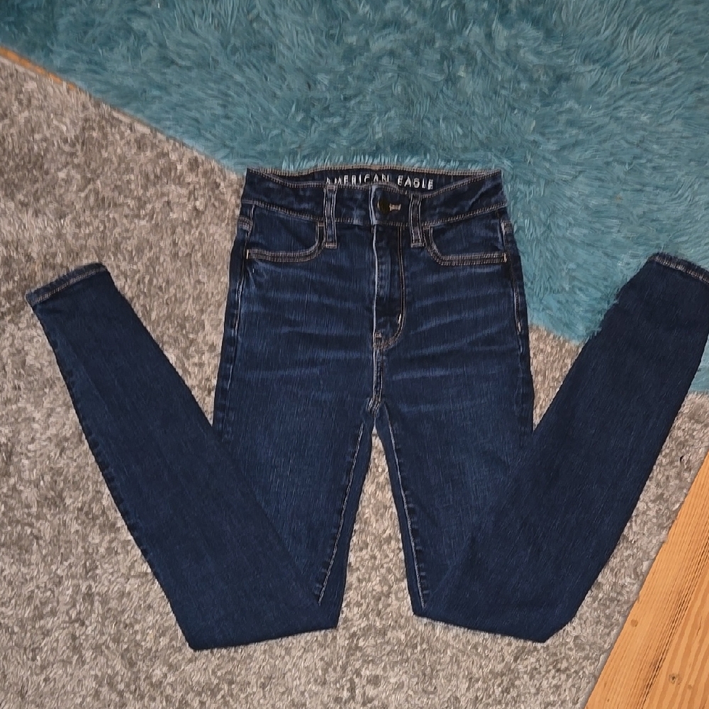 American Eagle Outfitters Women's Blue Jeans
